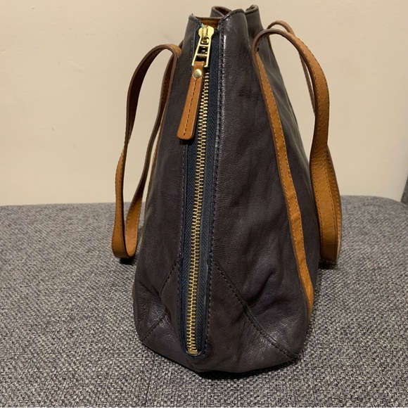 Fossil Leather Shoulder Bag - Picture 6 of 13